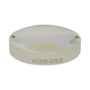 Thorlabs AC508-075-B 消色差双合透镜 Ø50.8mm(Ø2") f=7.5mm B膜(650-1050nm)