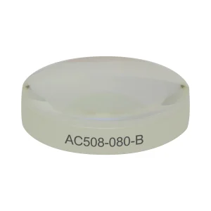 Thorlabs AC508-080-B 消色差双合透镜 Ø50.8mm(Ø2") f=8.0mm B膜(650-1050nm)