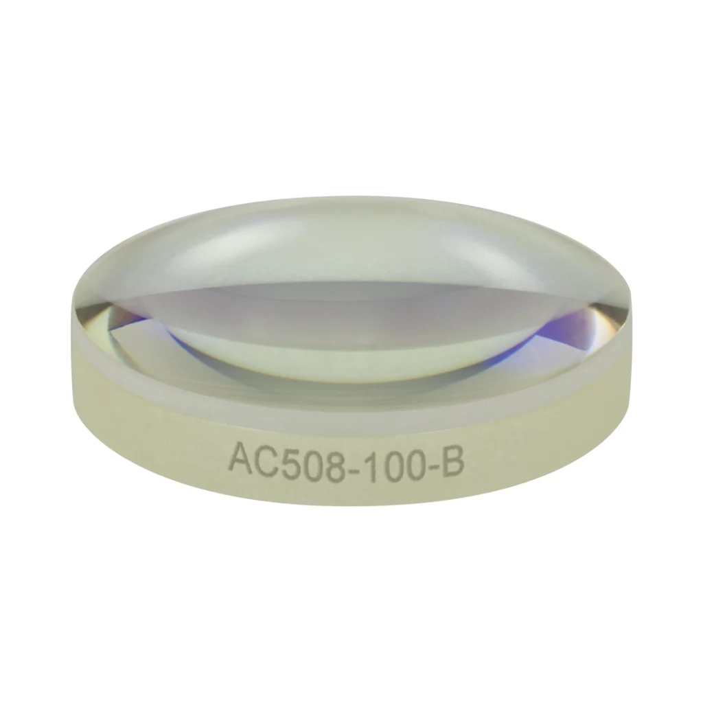 Thorlabs AC508-100-B 消色差双合透镜 Ø50.8mm(Ø2") f=10.0mm B膜(650-1050nm)