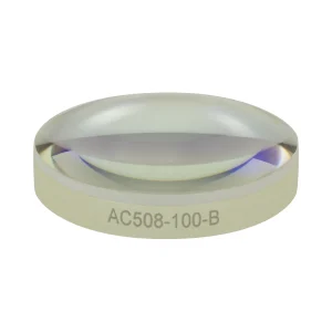 Thorlabs AC508-100-B 消色差双合透镜 Ø50.8mm(Ø2") f=10.0mm B膜(650-1050nm)