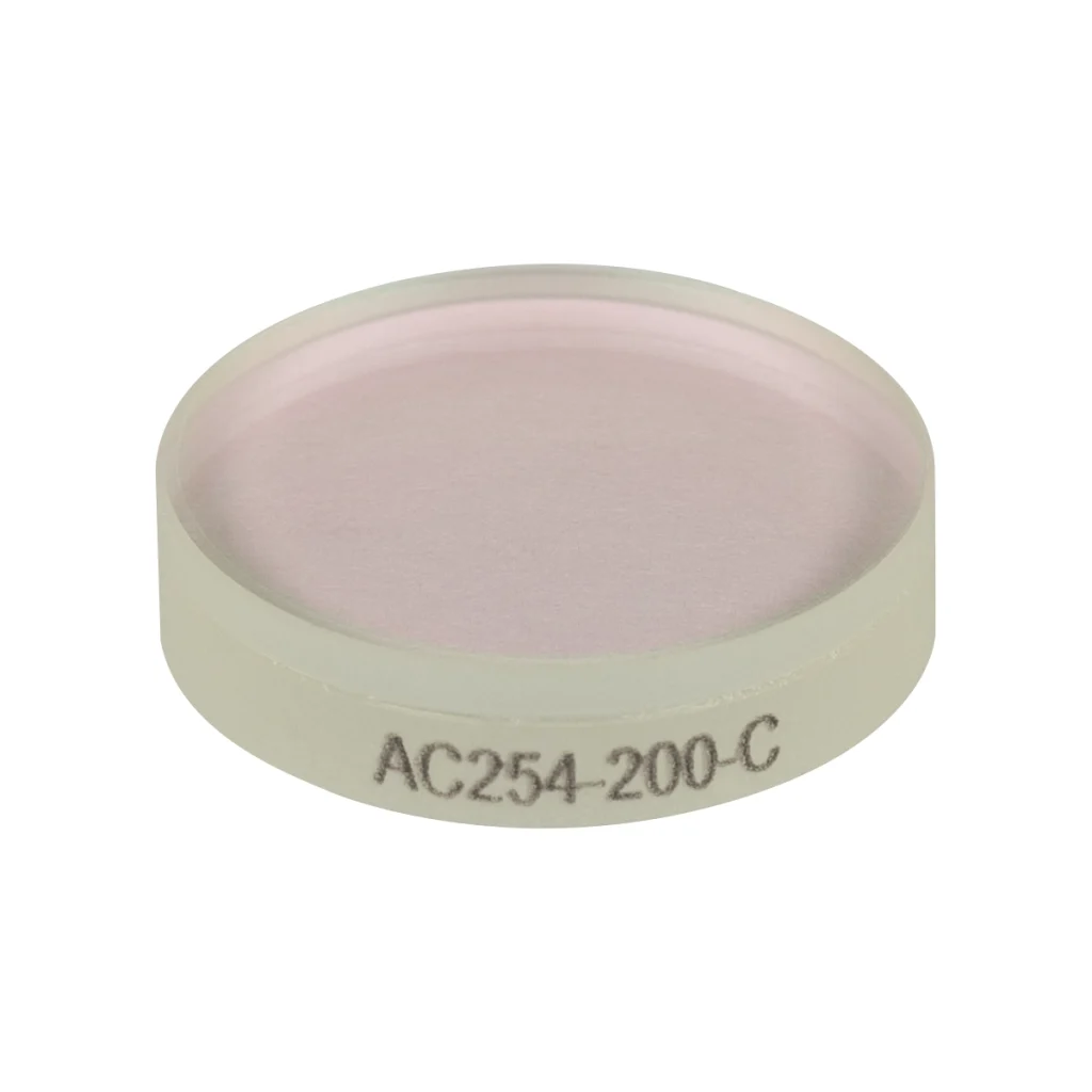 Thorlabs AC254-200-C 消色差双合透镜 Ø25.4mm(Ø1") f=20.0mm C膜(1050-1700nm)