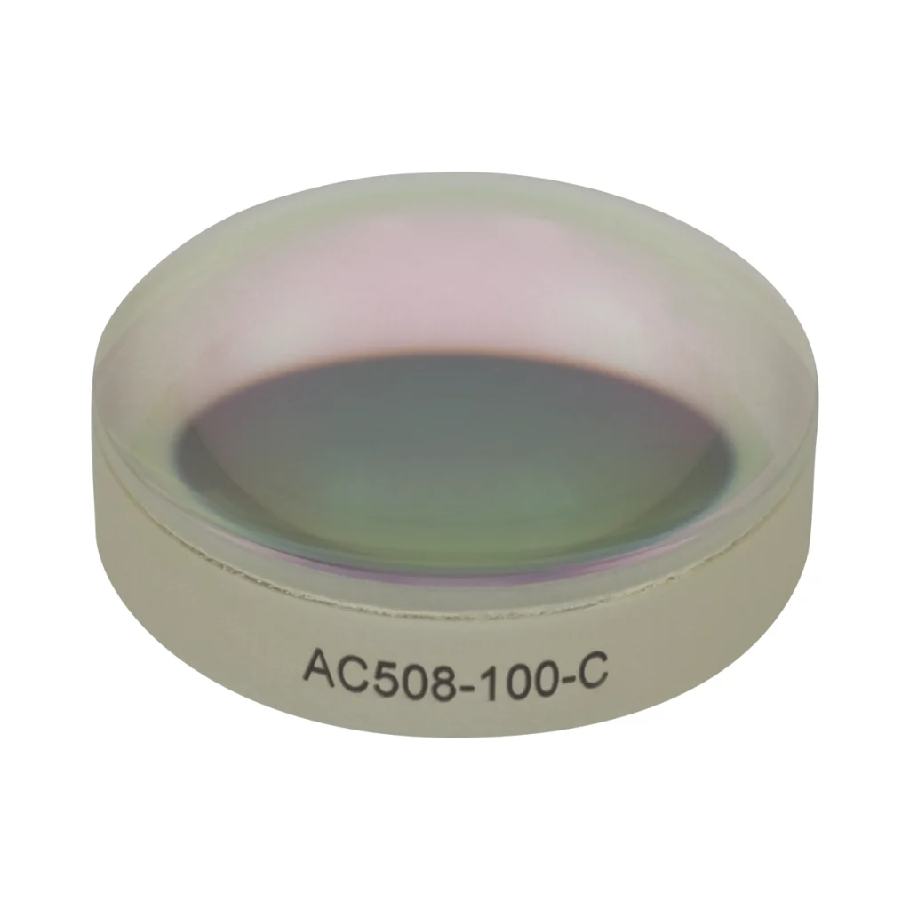 Thorlabs AC508-100-C 消色差双合透镜 Ø50.8mm(Ø2") f=10.0mm C膜(1050-1700nm)