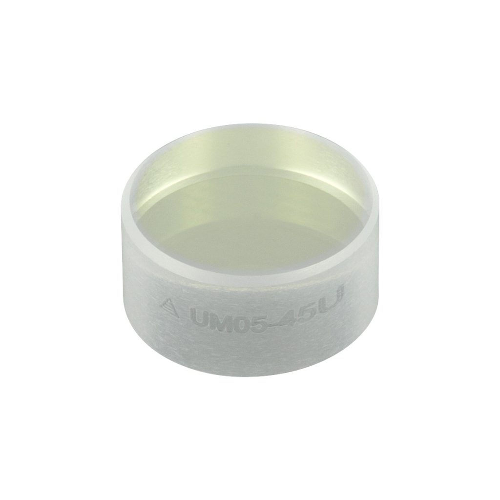 Thorlabs UM05-45U 低群延迟色散超快反射镜,Ø1/2英寸,355 - 445 nm,45°入射角