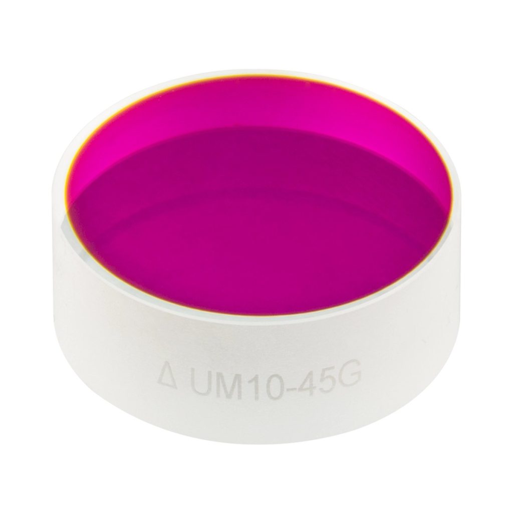 Thorlabs UM10-45G 低GDD超快反射镜,Ø1英寸,460 - 590 nm,入射角45°
