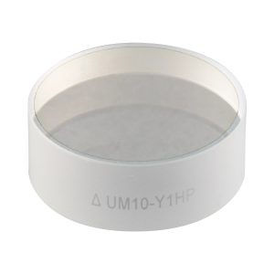Thorlabs UM10-Y1HP 激光线反射镜,用于皮秒掺镱激光器,Ø1英寸,基频,1010 - 1080 nm