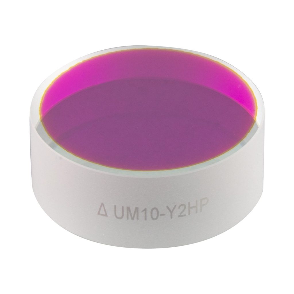 Thorlabs UM10-Y2HP 激光线反射镜,用于皮秒掺镱激光器,Ø1英寸,二倍频,500 - 550 nm