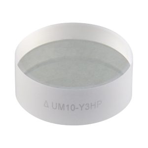 Thorlabs UM10-Y3HP 激光线反射镜,用于皮秒掺镱激光器,Ø1英寸,三倍频,335 - 375 nm