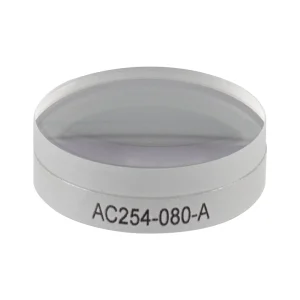Thorlabs AC254-080-A 消色差双合透镜 Ø25.4mm(Ø1") f=8.0mm A膜(350-700nm)