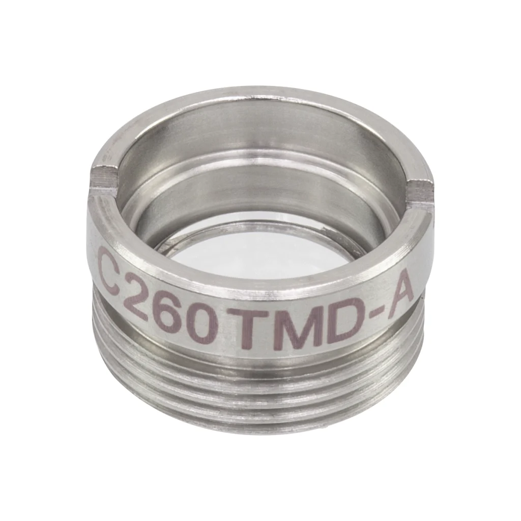 Thorlabs C260TMD-A非球面透镜 f=15.3 mm NA=0.16 WD = 12.4 mm 已安装 增透膜：350-700 nm