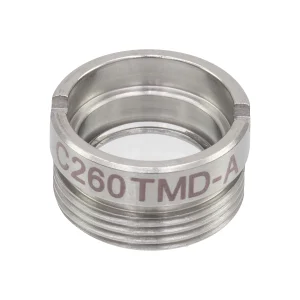 Thorlabs C260TMD-A非球面透镜 f=15.3 mm NA=0.16 WD = 12.4 mm 已安装 增透膜：350-700 nm