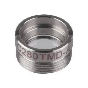 Thorlabs C280TMD-A非球面透镜 f=18.4 mm NA=0.15 WD = 15.6 mm 已安装 增透膜：350-700 nm