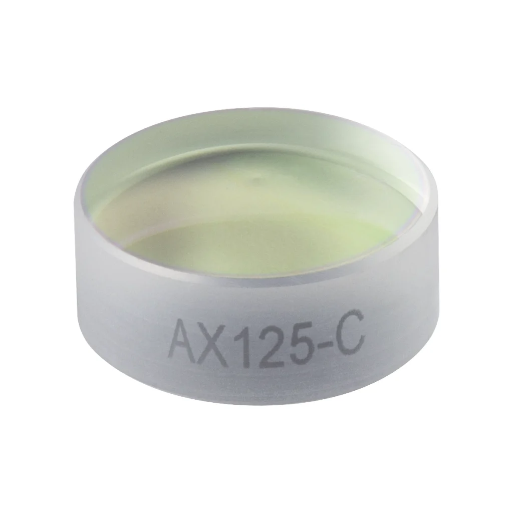Thorlabs AX125-C 锥形透镜 N-BK7 Ø12.7mm(Ø1/2") 5.0° C膜(1050-1700nm)