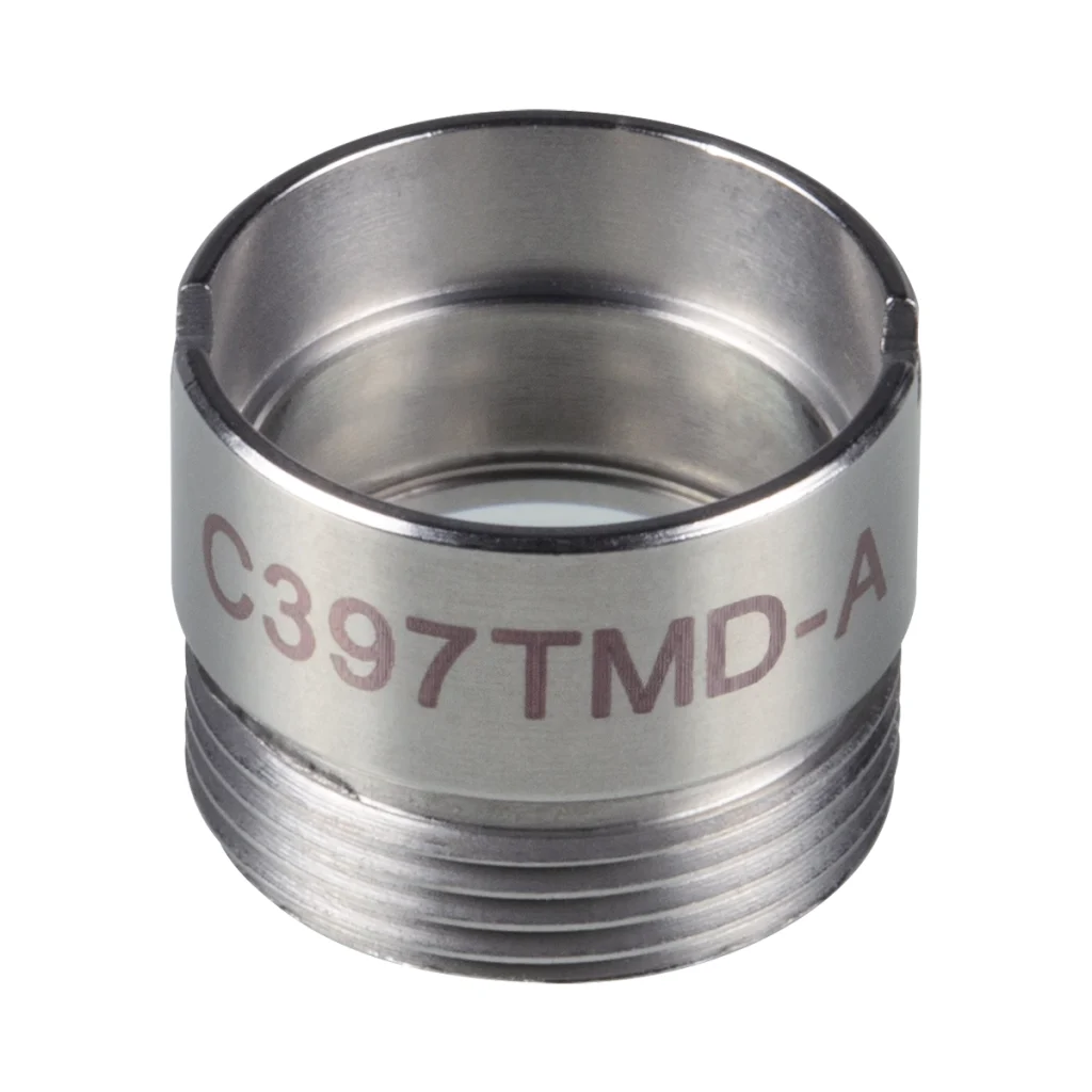 Thorlabs C397TMD-A非球面透镜 f=11.0 mm NA=0.30 WD = 8.2 mm 已安装 增透膜:350-700 nm