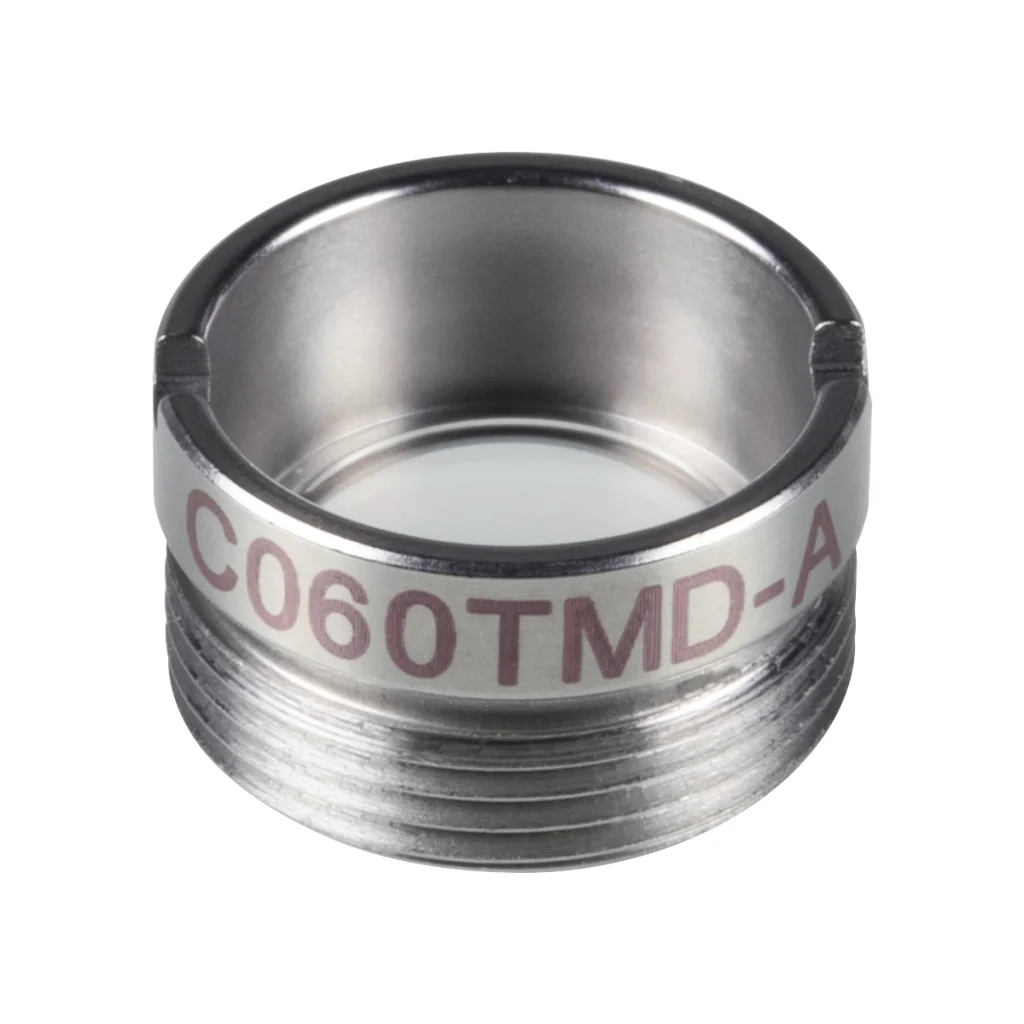 Thorlabs C060TMD-A非球面透镜 f=9.6 mm NA=0.27 WD = 7.1 mm 已安装 增透膜：350-700 nm