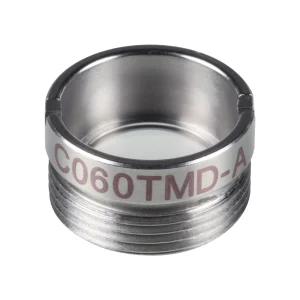 Thorlabs C060TMD-A非球面透镜 f=9.6 mm NA=0.27 WD = 7.1 mm 已安装 增透膜：350-700 nm