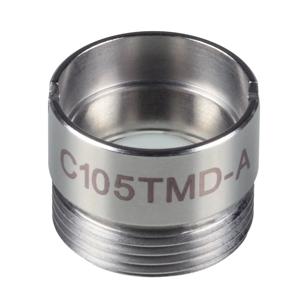 Thorlabs C105TMD-A非球面透镜 f=5.5 mm NA=0.60 WD = 2.0 mm 已安装 增透膜：350-700 nm