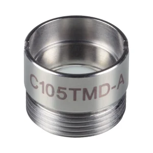 Thorlabs C105TMD-A非球面透镜 f=5.5 mm NA=0.60 WD = 2.0 mm 已安装 增透膜：350-700 nm