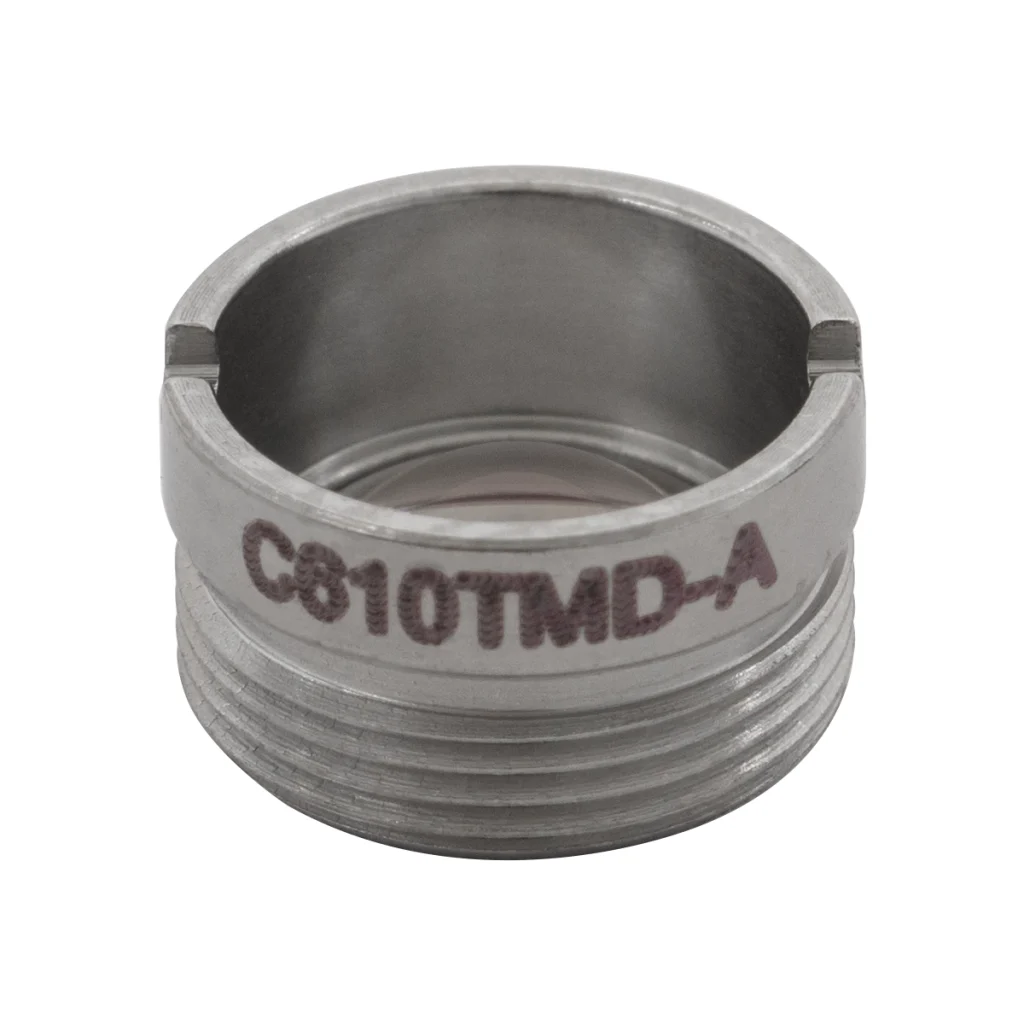 Thorlabs C610TMD-A非球面透镜 f = 4.0 mm NA = 0.62 WD = 1.1 mm 已安装 增透膜:350 - 700 nm