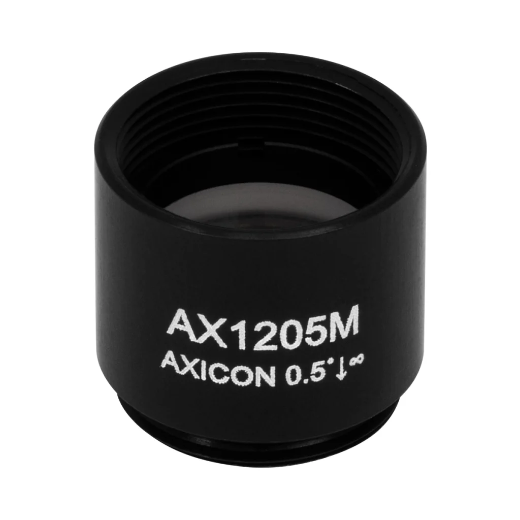 Thorlabs AX1205M 锥形透镜 N-BK7 Ø12.7mm(Ø1/2") 0.5° 未镀膜