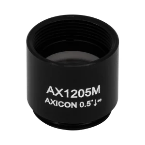 Thorlabs AX1205M 锥形透镜 N-BK7 Ø12.7mm(Ø1/2") 0.5° 未镀膜