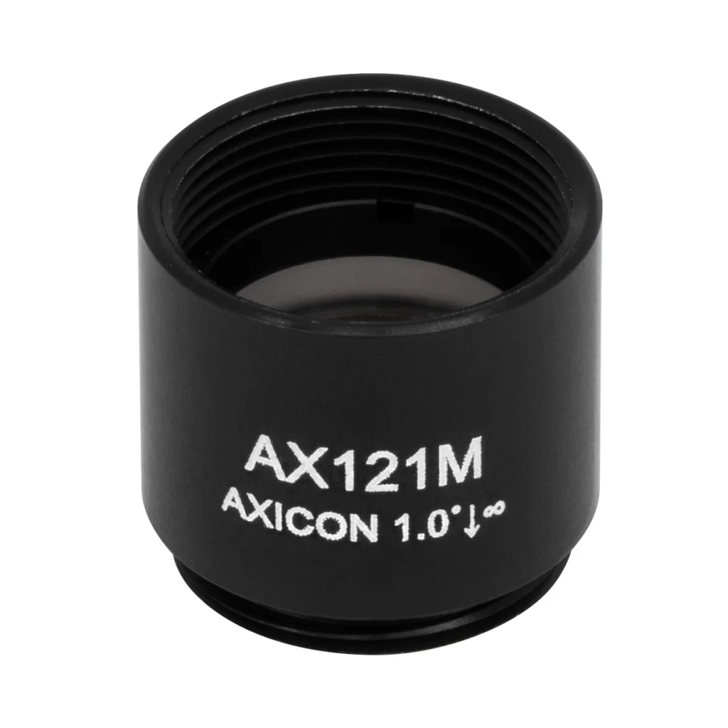 Thorlabs AX121M 锥形透镜 N-BK7 Ø12.7mm(Ø1/2") 1.0° 未镀膜