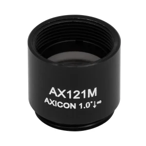 Thorlabs AX121M 锥形透镜 N-BK7 Ø12.7mm(Ø1/2") 1.0° 未镀膜