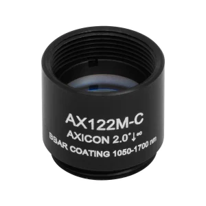Thorlabs AX122M-C 锥形透镜 N-BK7 Ø12.7mm(Ø1/2") 2.0° C膜(1050-1700nm)