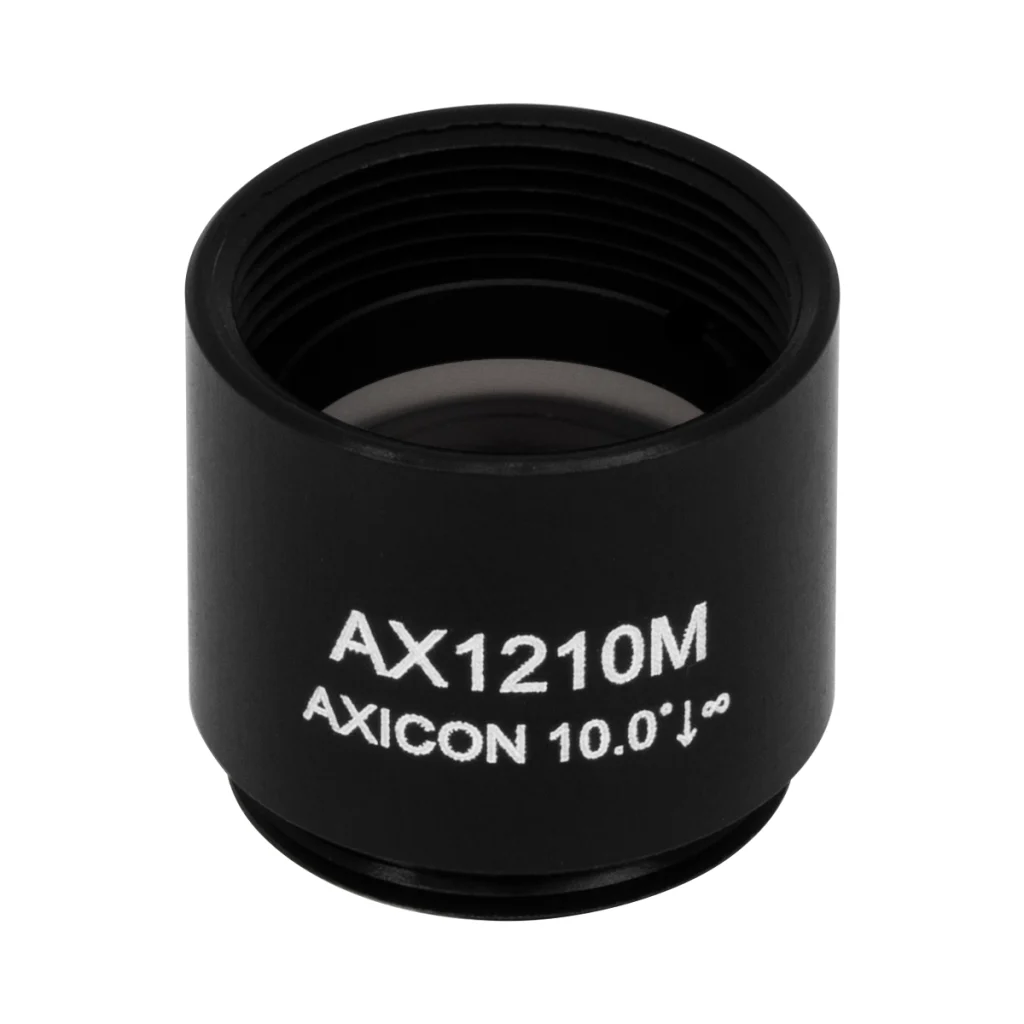 Thorlabs AX1210M 锥形透镜 N-BK7 Ø12.7mm(Ø1/2") 10.0° 未镀膜
