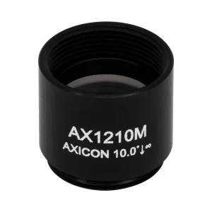 Thorlabs AX1210M 锥形透镜 N-BK7 Ø12.7mm(Ø1/2") 10.0° 未镀膜