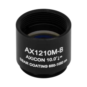 Thorlabs AX1210M-B 锥形透镜 N-BK7 Ø12.7mm(Ø1/2") 10.0° B膜(650-1050nm)