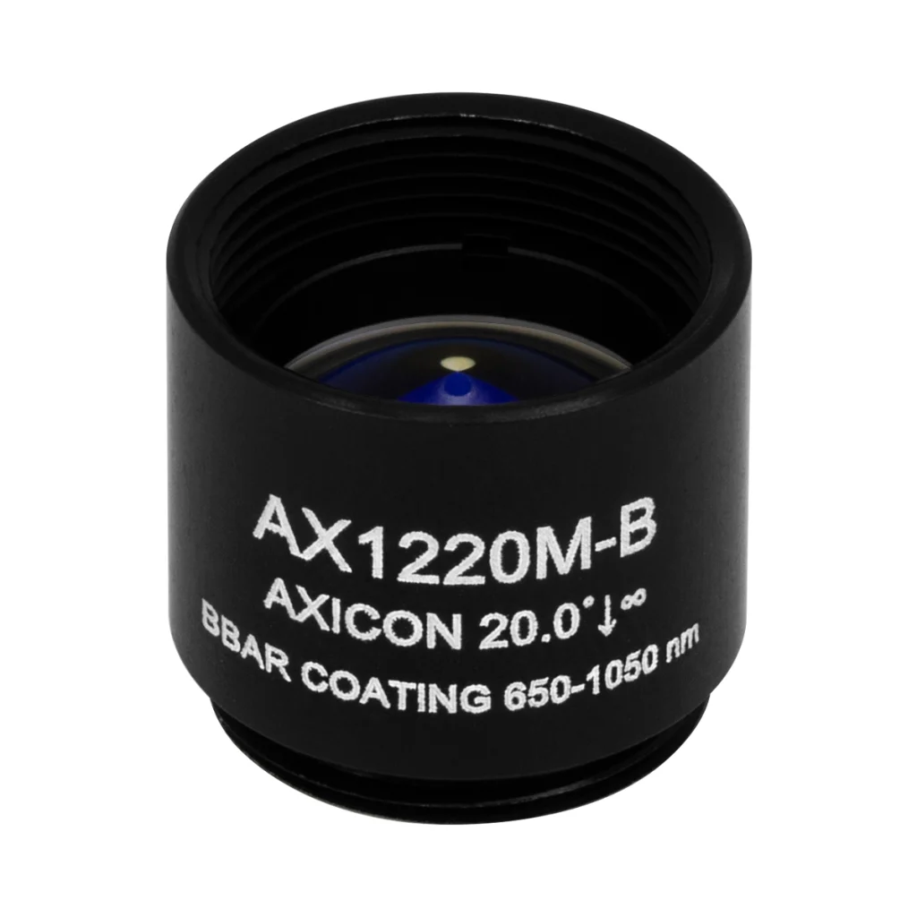 Thorlabs AX1220M-B 锥形透镜 N-BK7 Ø12.7mm(Ø1/2") 20.0° B膜(650-1050nm)