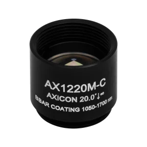 Thorlabs AX1220M-C 锥形透镜 N-BK7 Ø12.7mm(Ø1/2") 20.0° C膜(1050-1700nm)