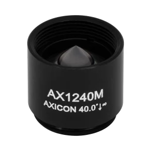 Thorlabs AX1240M 锥形透镜 N-BK7 Ø12.7mm(Ø1/2") 40.0° 未镀膜