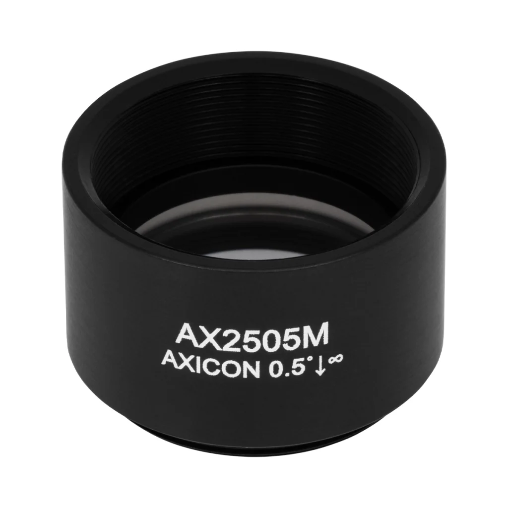Thorlabs AX2505M 锥形透镜 N-BK7 Ø25.4mm(Ø1") 0.5° 未镀膜