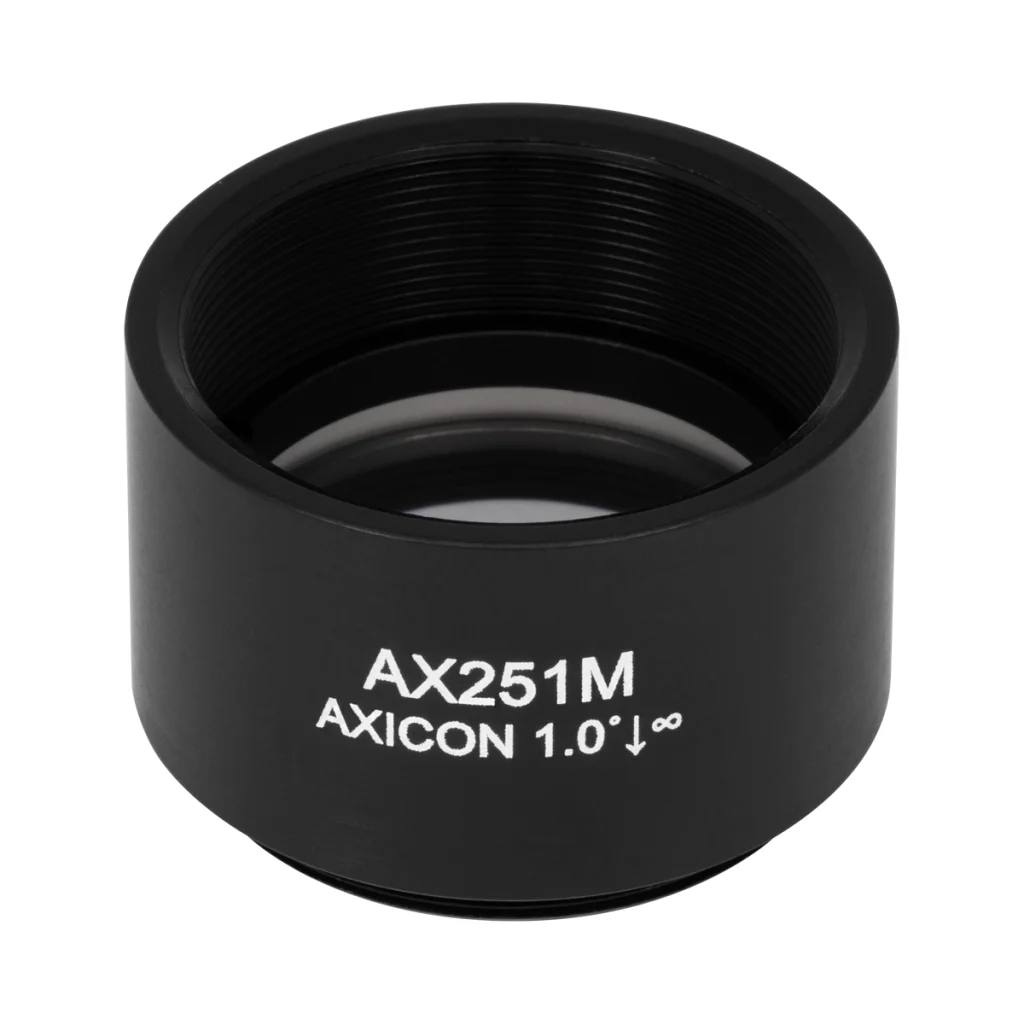 Thorlabs AX251M 锥形透镜 N-BK7 Ø25.4mm(Ø1") 1.0° 未镀膜