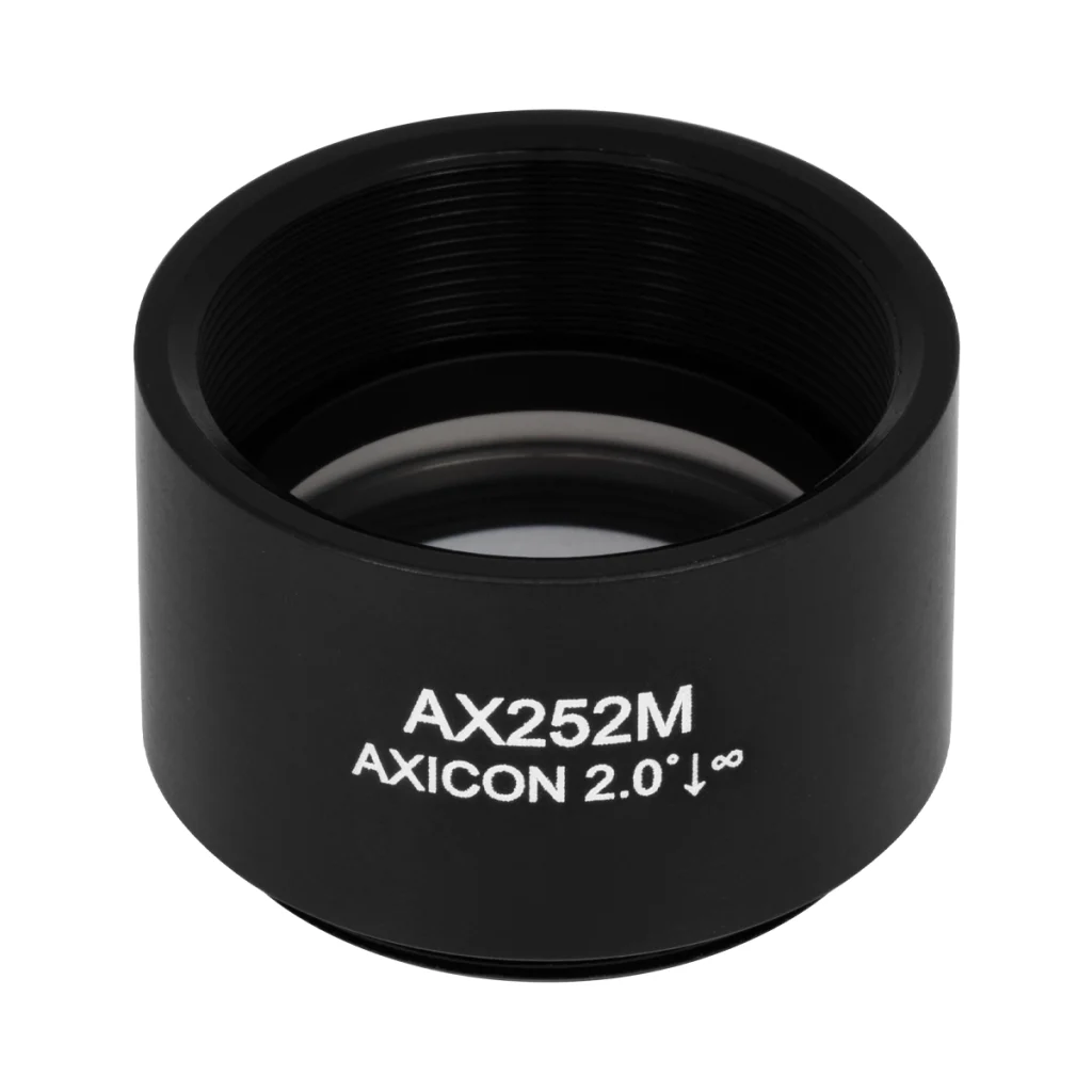 Thorlabs AX252M 锥形透镜 N-BK7 Ø25.4mm(Ø1") 2.0° 未镀膜