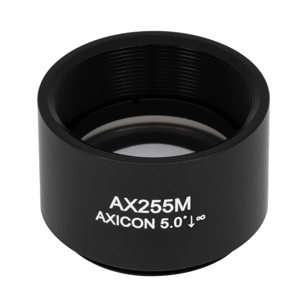 Thorlabs AX255M 锥形透镜 N-BK7 Ø25.4mm(Ø1") 5.0° 未镀膜