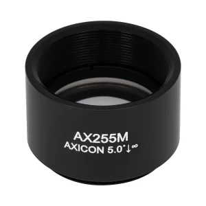 Thorlabs AX255M 锥形透镜 N-BK7 Ø25.4mm(Ø1") 5.0° 未镀膜