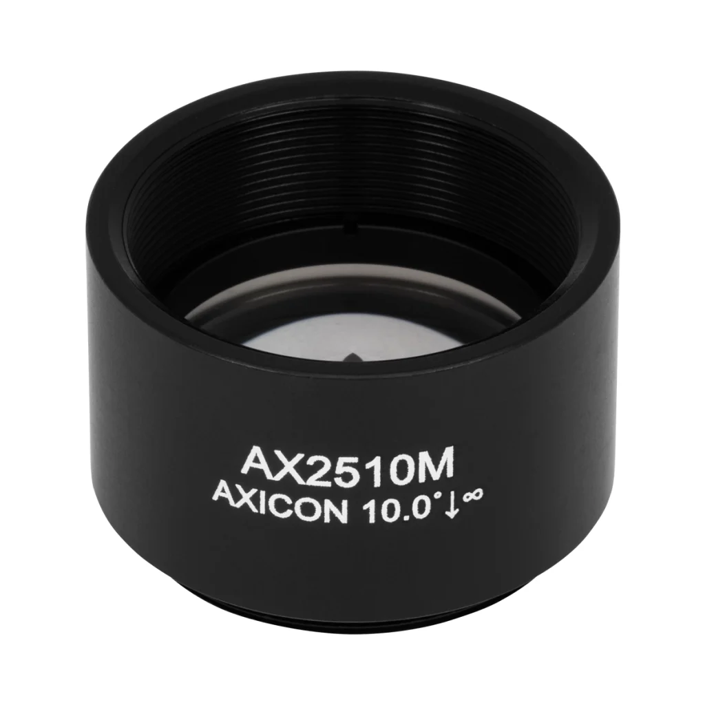 Thorlabs AX2510M 锥形透镜 N-BK7 Ø25.4mm(Ø1") 10.0° 未镀膜