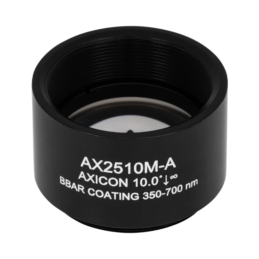 Thorlabs AX2510M-A 锥形透镜 N-BK7 Ø25.4mm(Ø1") 10.0° A膜(350-700nm)