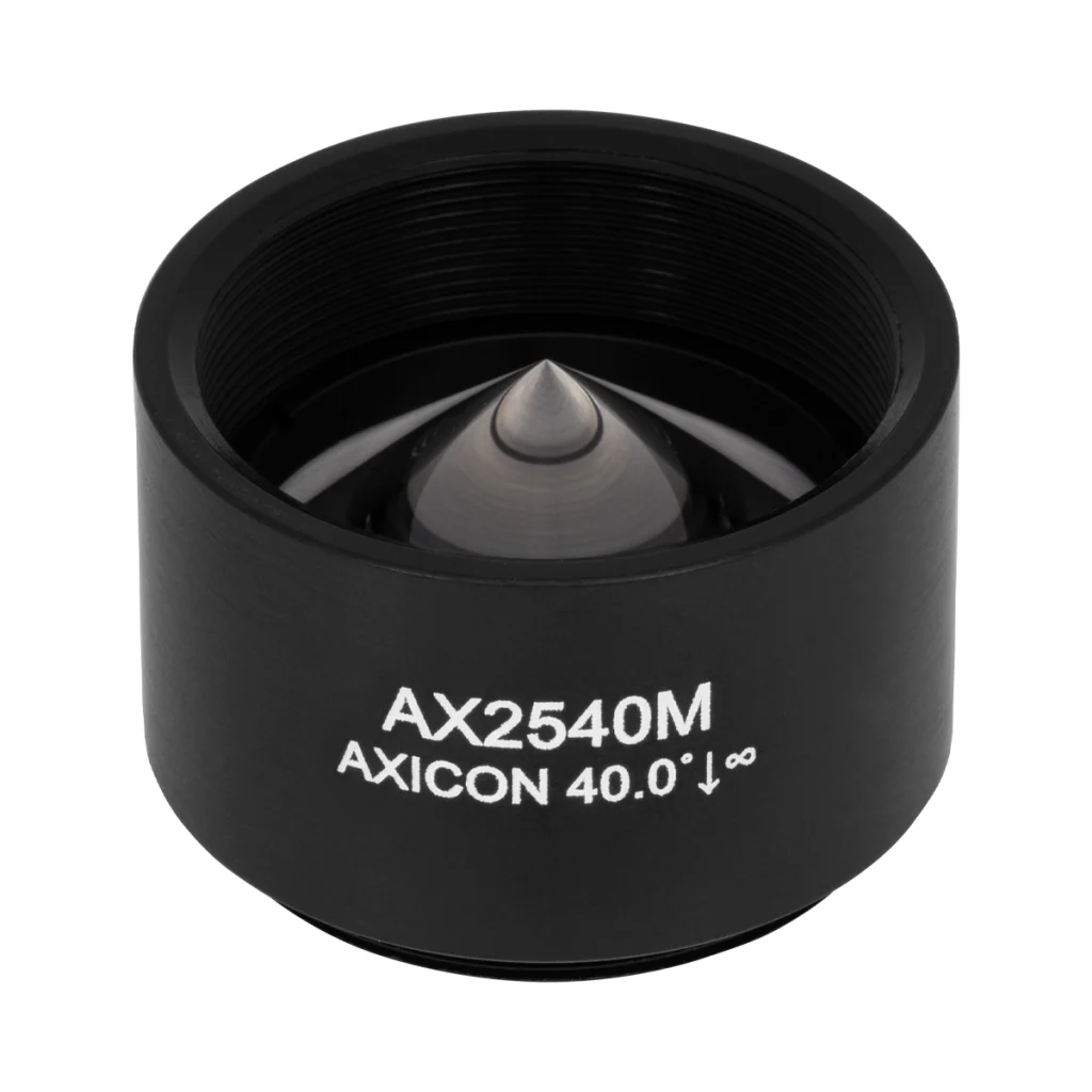 Thorlabs AX2540M 锥形透镜 N-BK7 Ø25.4mm(Ø1") 40.0° 未镀膜