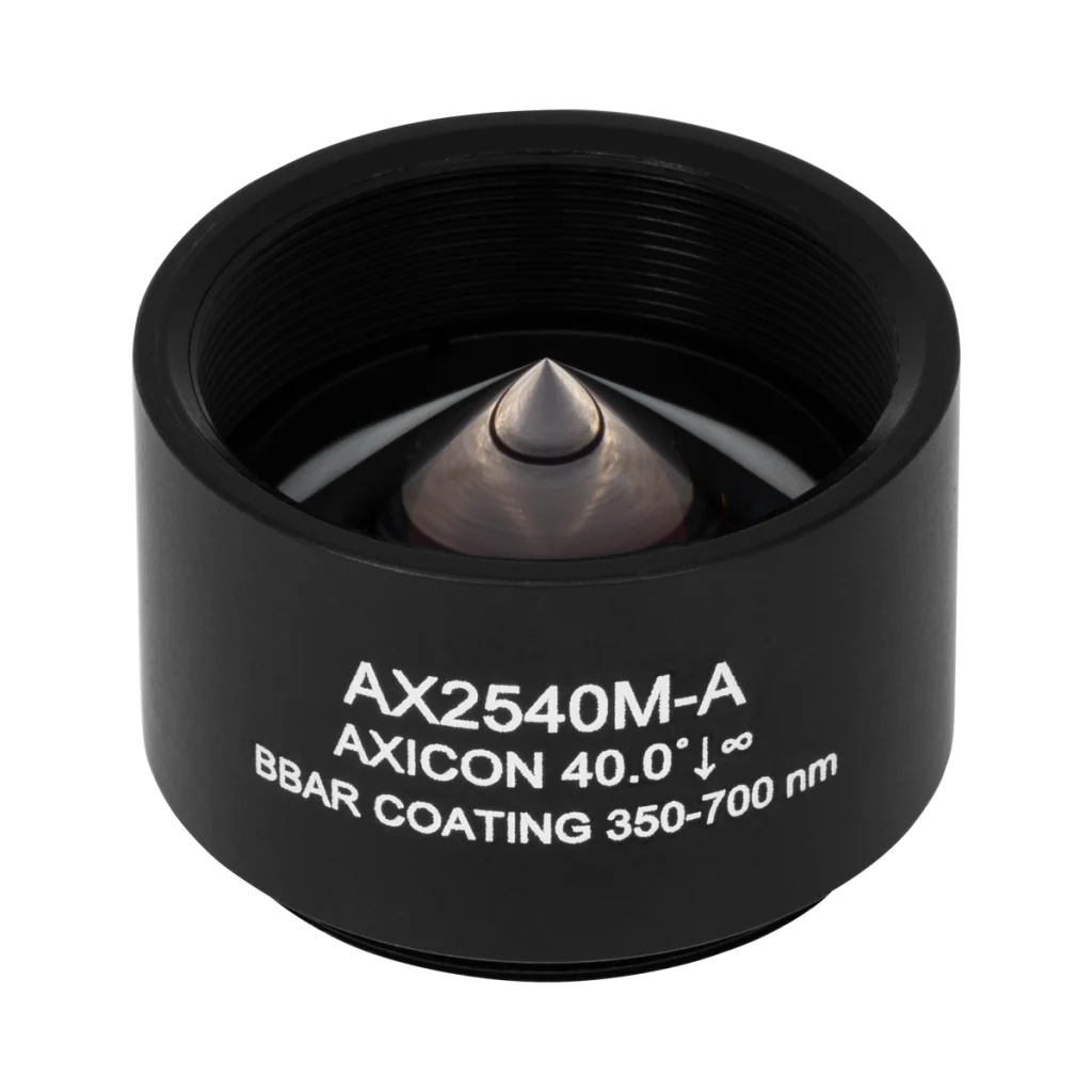 Thorlabs AX2540M-A 锥形透镜 N-BK7 Ø25.4mm(Ø1") 40.0° A膜(350-700nm)