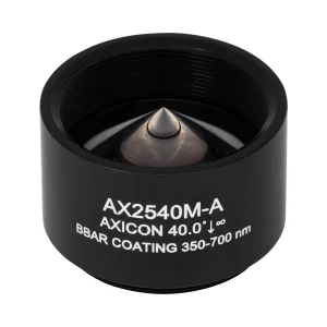 Thorlabs AX2540M-A 锥形透镜 N-BK7 Ø25.4mm(Ø1") 40.0° A膜(350-700nm)