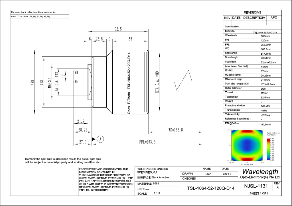 TSL-1064-52-120Q-D14 外形尺寸图