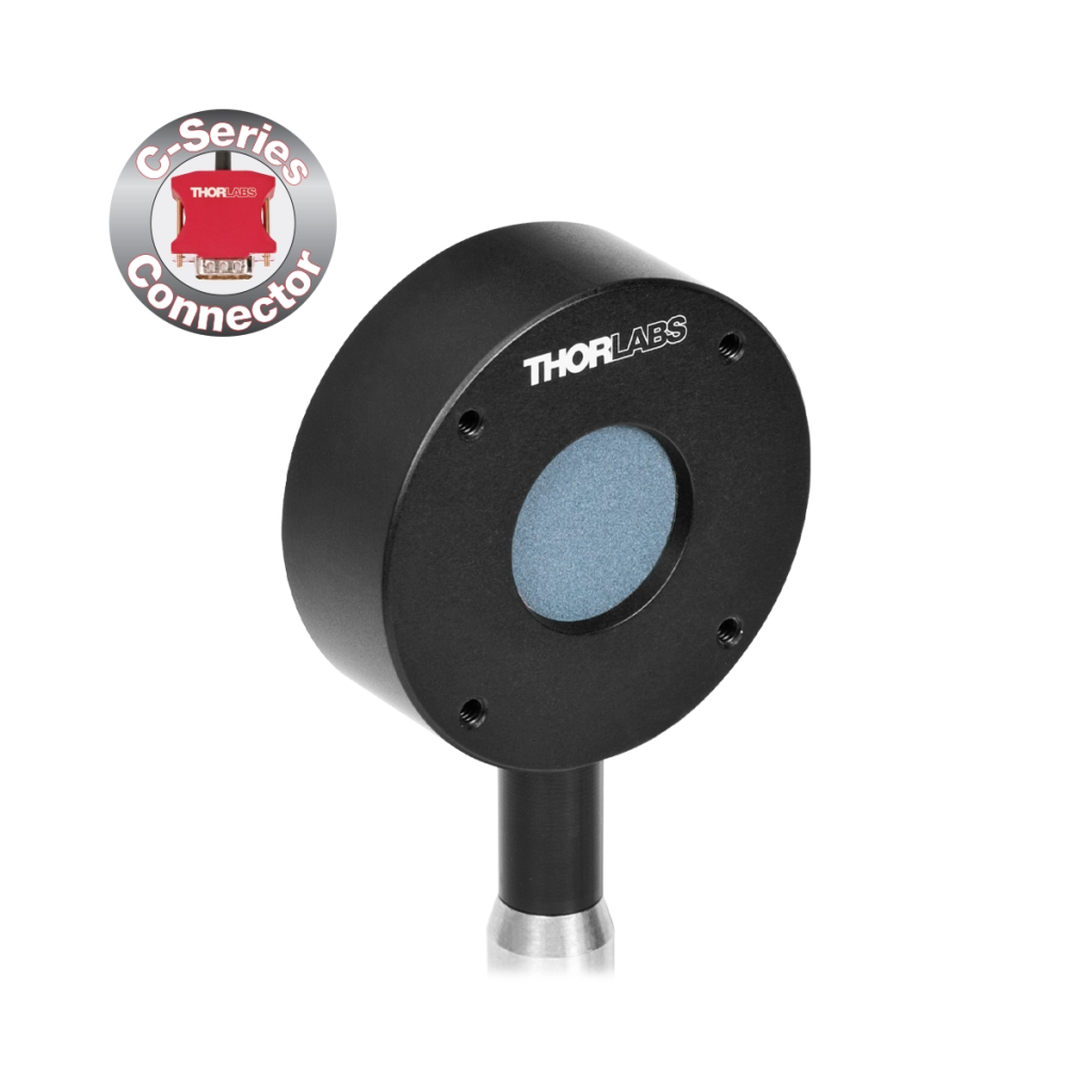 Thorlabs ES220C 高能热释电能量传感器 陶瓷涂层 185nm-25µm 3J Ø20mm 30Hz