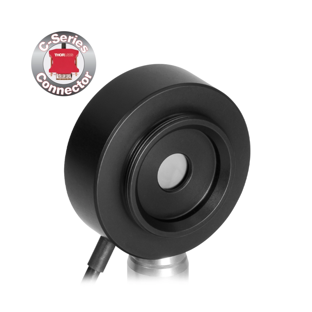 Thorlabs ES408C 快速热释电能量传感器 金属膜 185nm-2.5µm 1J Ø8mm 10kHz