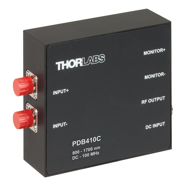 Thorlabs PDB410C OCT平衡探测器 Si 320-1000nm DC-15MHz 带监控输出