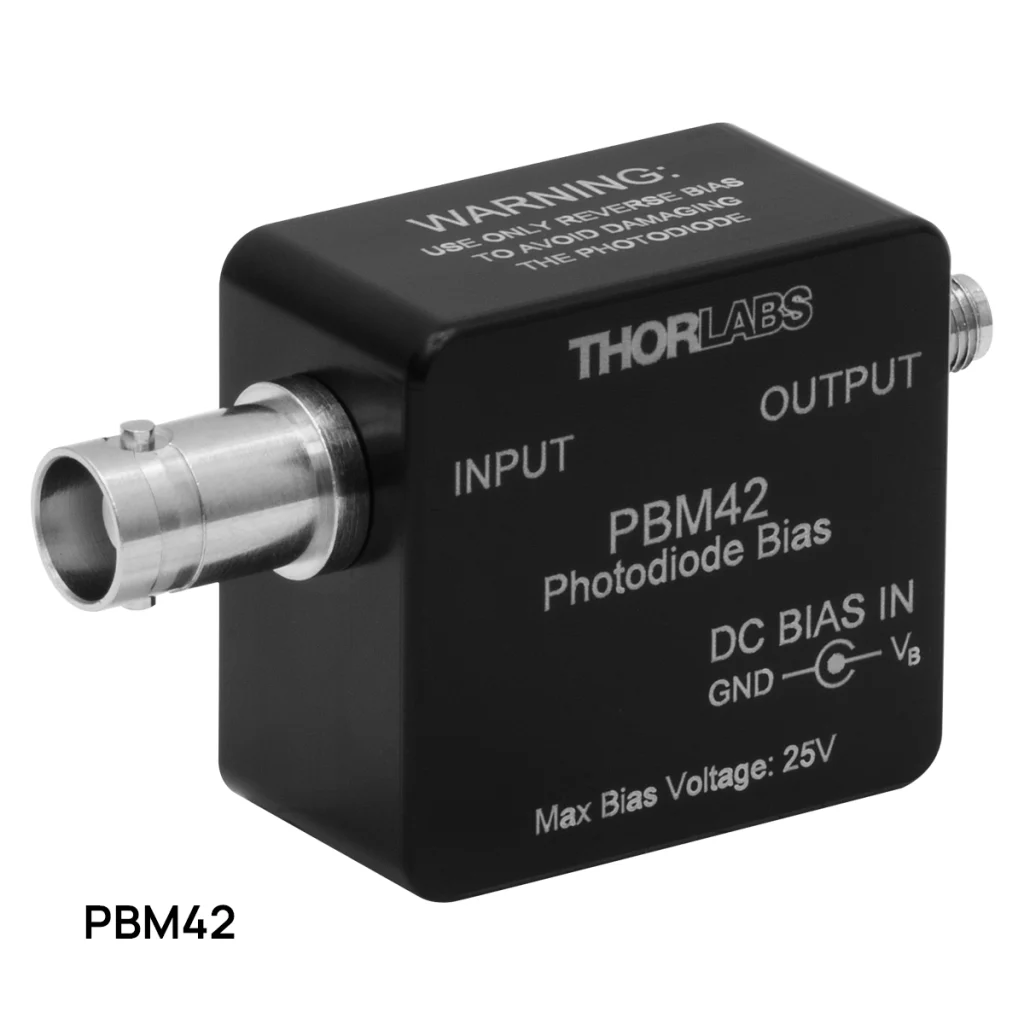 Thorlabs PBM42 偏压模块，用于已安装的光电二极管，BNC输入，SMA输出