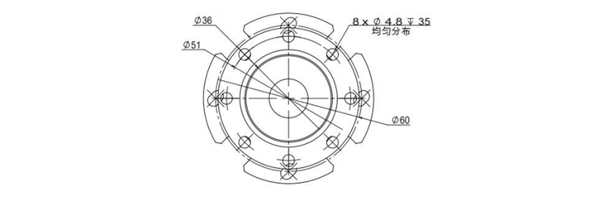 S-60-532-P1-振镜连接筒
