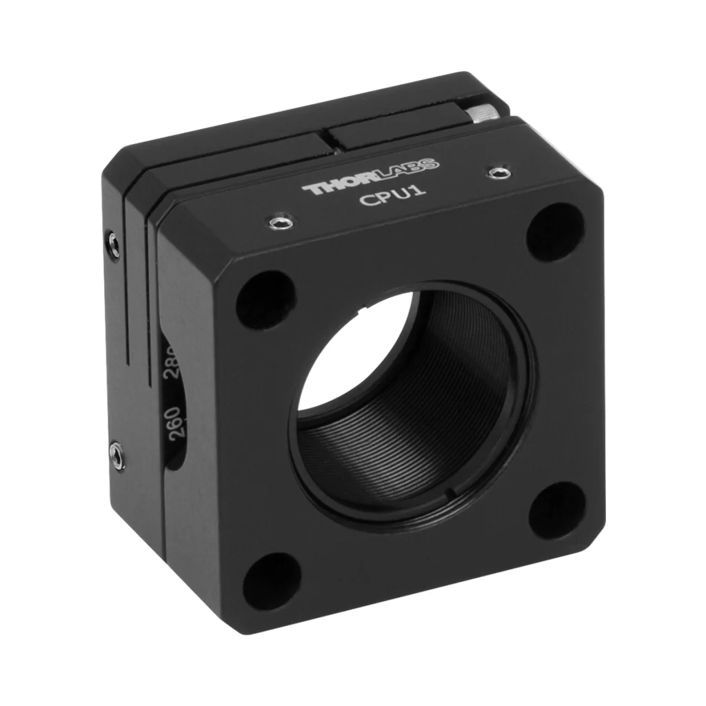 Thorlabs CPU1可整段旋转的30 mm笼板,带两个SM1RR卡环,英制